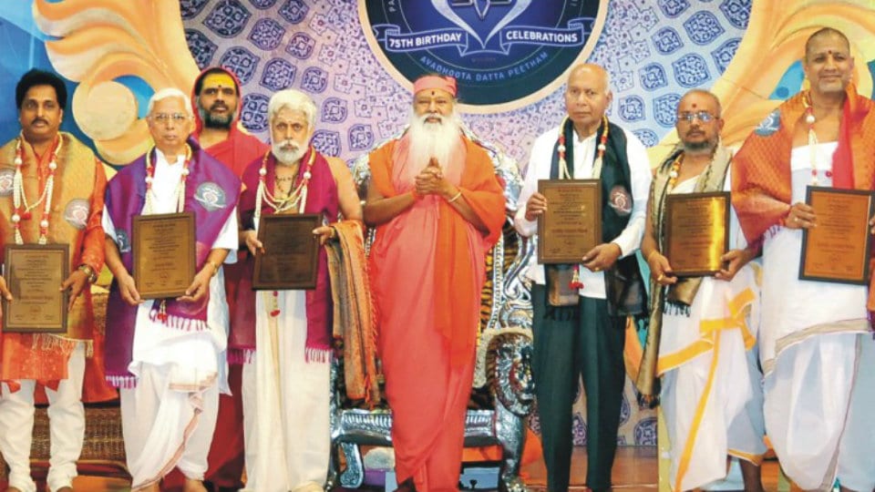 Datta Peetha Titles Conferred