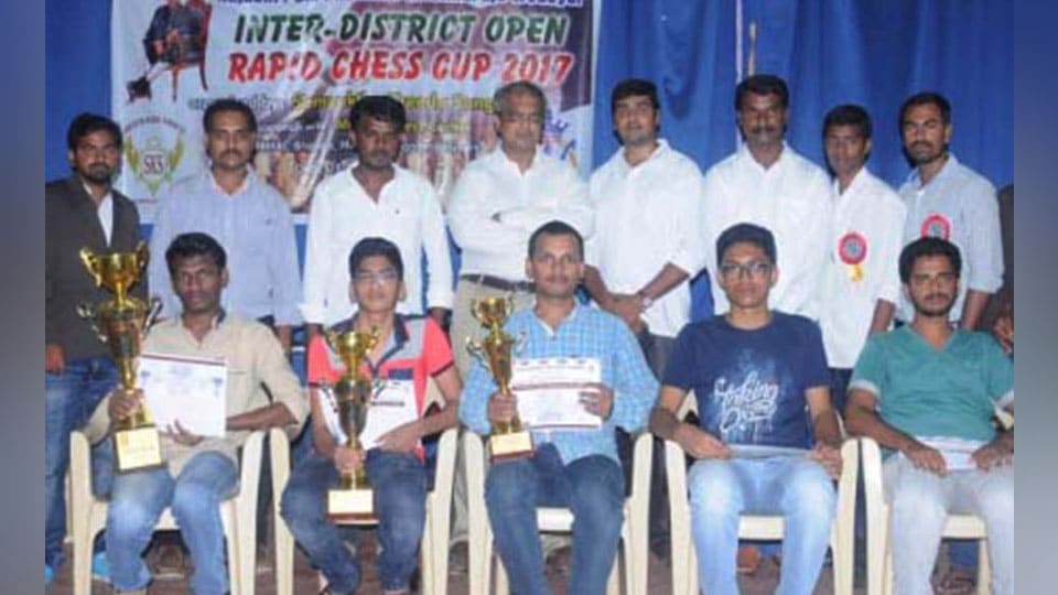 Winners of Open Rapid Chess Tournament