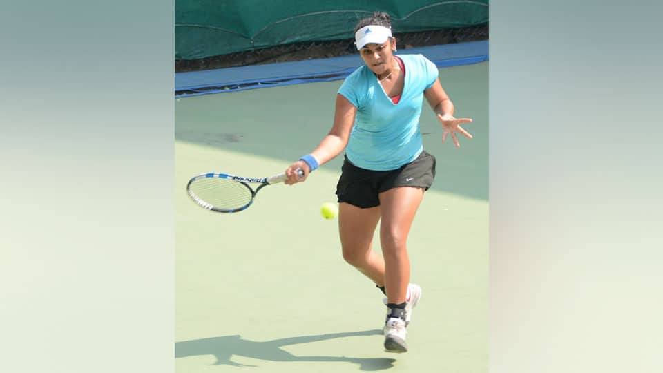City’s Dhruthi for ITF Indore Women’s Tennis