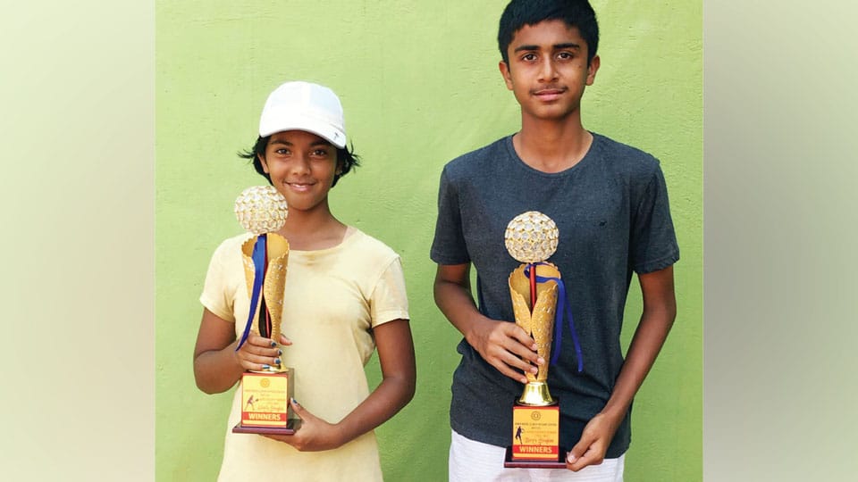 AITA Talent Series Tennis Tournament: Ashwath, Rashmi clinch titles