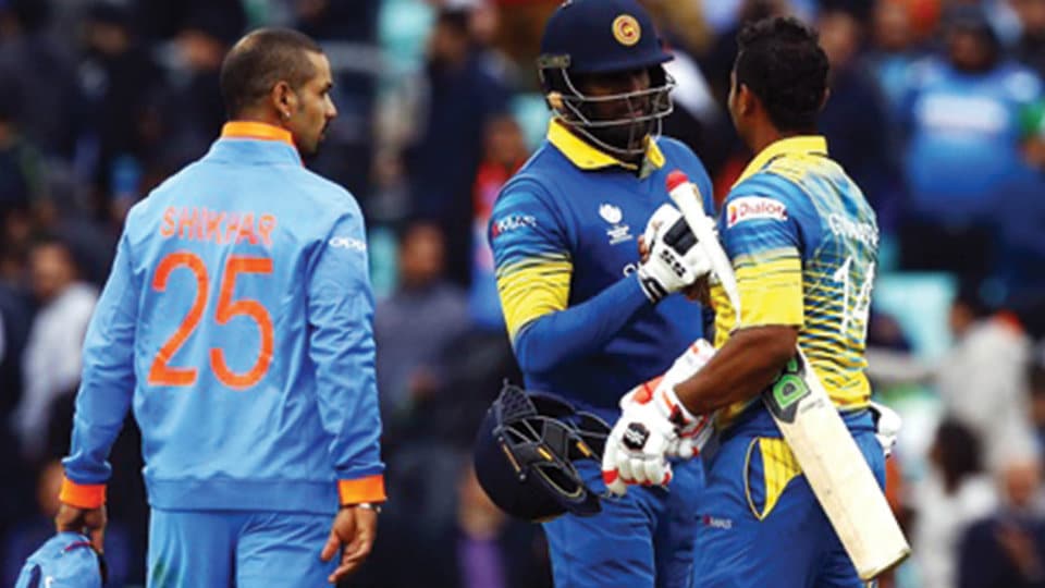 Gunathilaka, Mendis power Sri Lanka to a good win over India