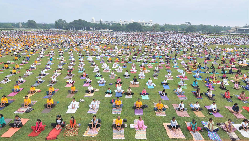City all set to create Guinness Record on Yoga Day