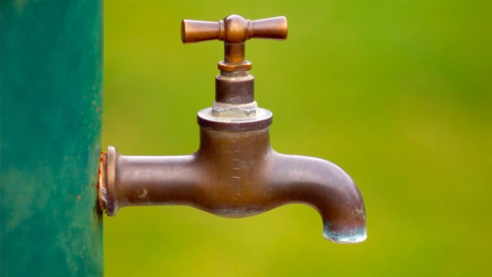 Disruption in water supply