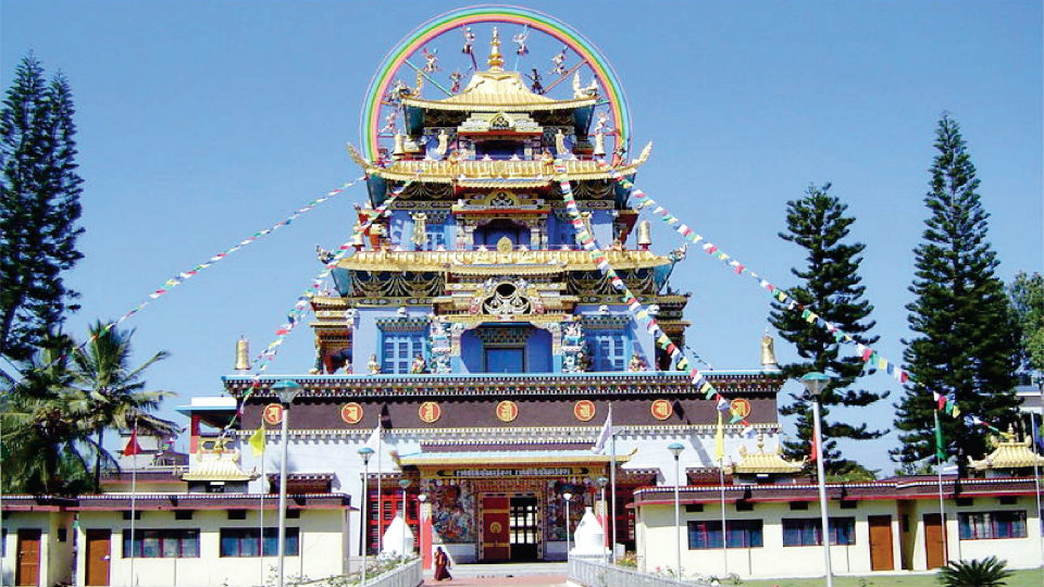 Bylakuppe Golden Temple closed for visitors till Aug.26