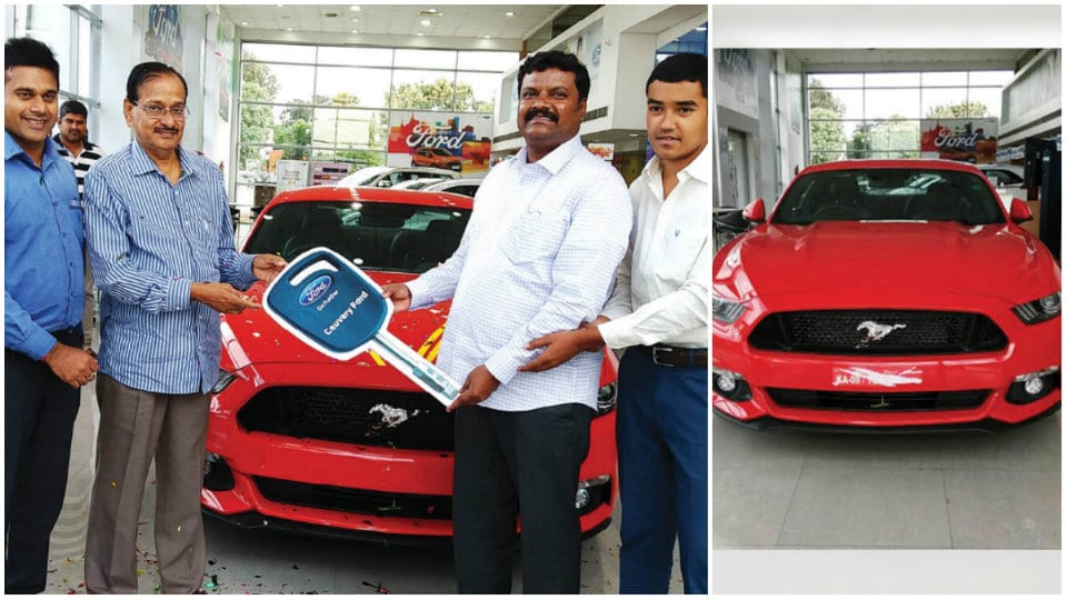 Cauvery Ford delivers its first ‘Mustang’
