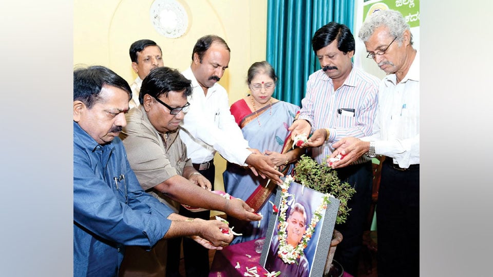Tributes to Sreekanta Gundappa