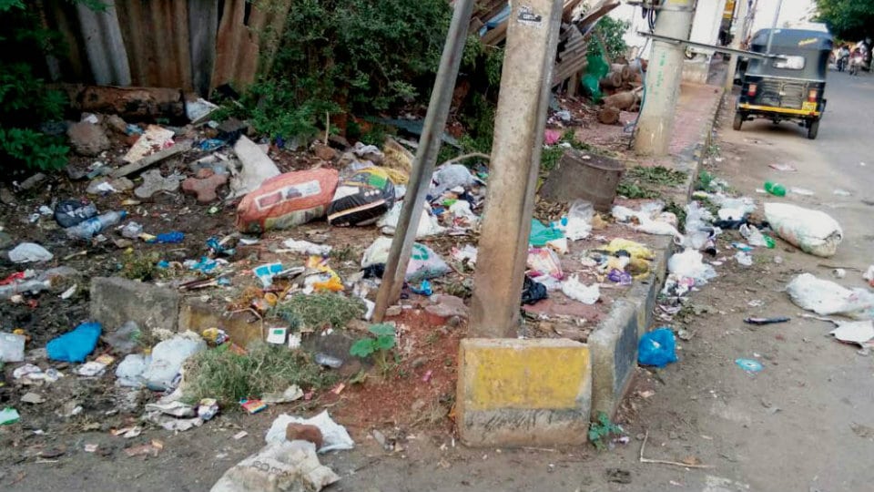 Plea to clear garbage at T.K. Layout