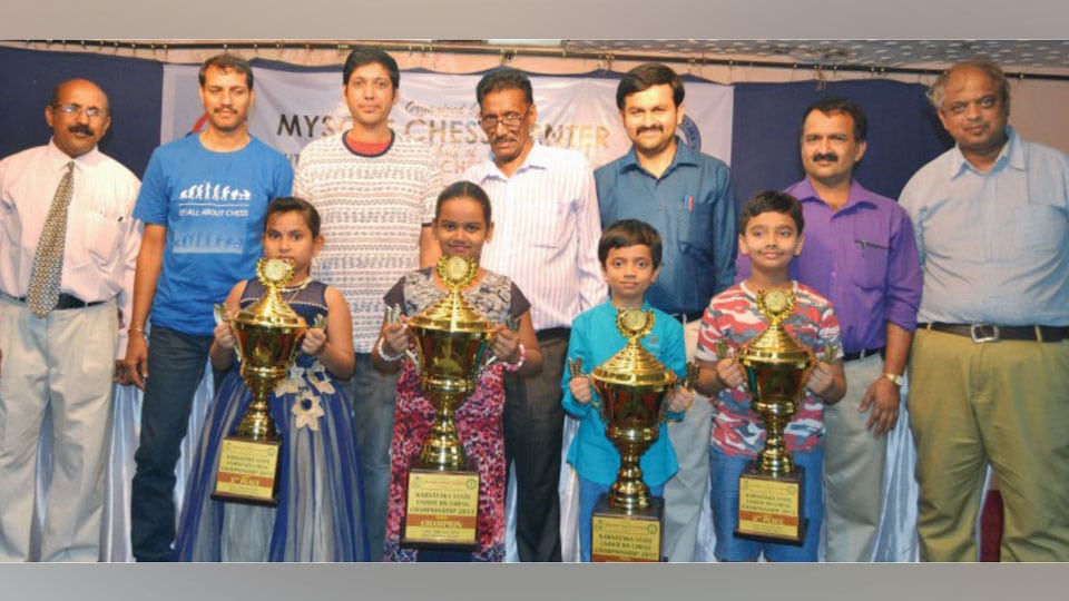 Karnataka State U-9 Open & U-9 Girls Chess Championships: City’s Arnav, Anagha bag titles