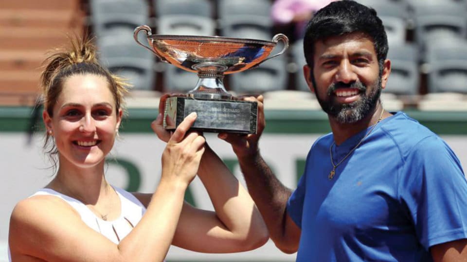 Rohan Bopanna wins French Open mixed doubles title to clinch maiden Grand Slam
