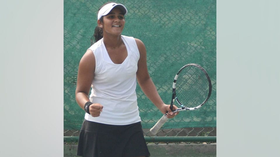 Dhruthi Venugopal selected for Indian women’s tennis team