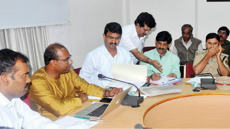 DC holds Dasara Officers’ meeting