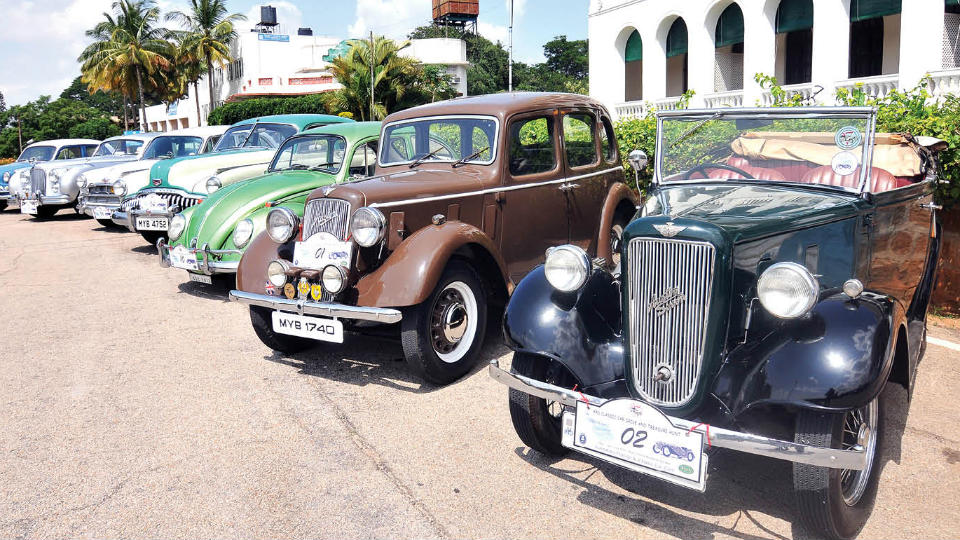 Vintage beauties come to city from Bengaluru