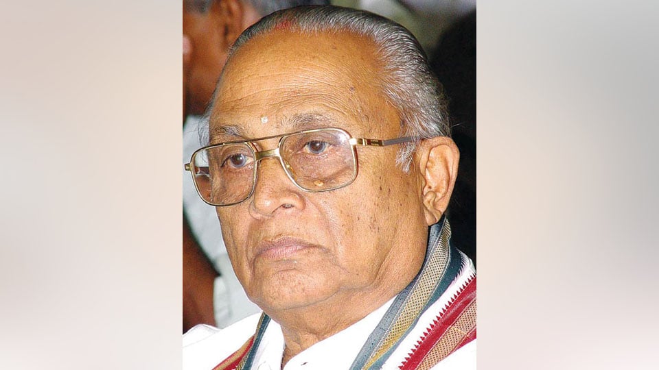 Veteran BJP leader B.B. Shivappa passes away