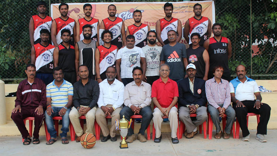 District-level Basketball Tournament: Rising Star SC wins title