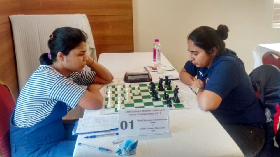44th National Challengers Chess Championships: Soumya emerges as sole leader