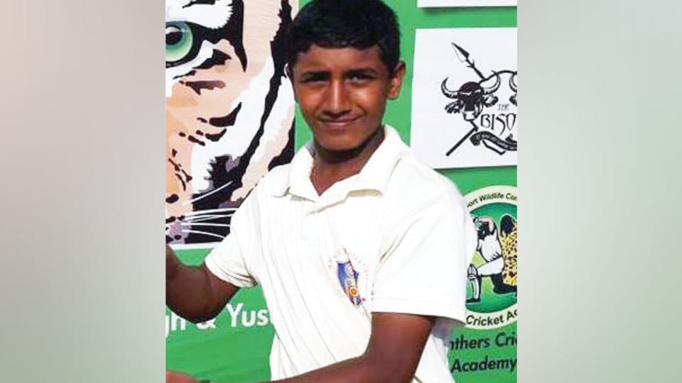 KSCA Mysuru Zone U-19 Tourney For Clubs: Lokesh shines in Srigandha CC’s win