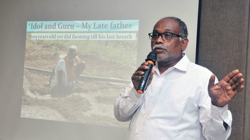 “Water Doctor” Ayyappa Masagi unveils innovative technologies to conserve water