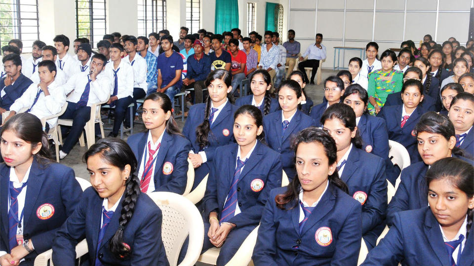 Legal awareness for students at Cauvery Institutions
