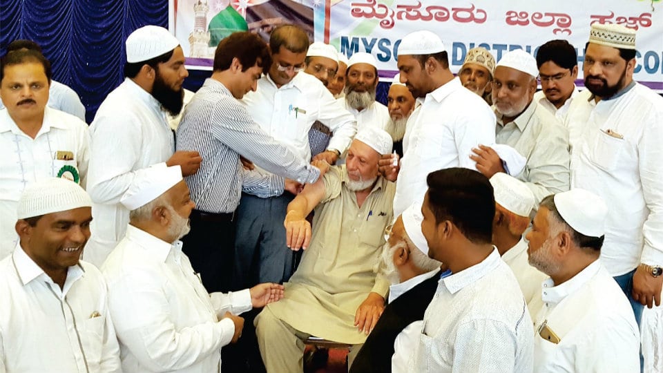 Training and vaccination camp for Haj pilgrims held