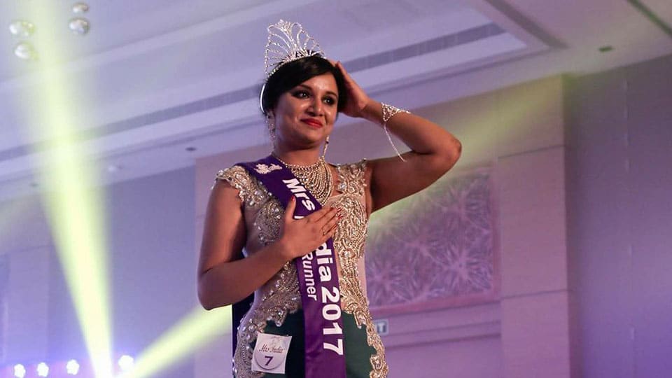 City’s Swetha Singh Crowned Mrs. India First Runner-Up
