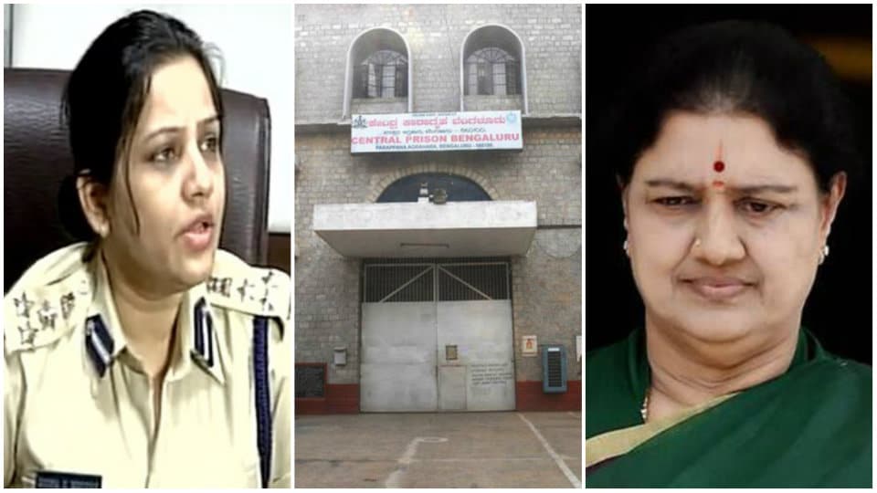 Royal treatment to Sasikala in Central Prison, says DIG