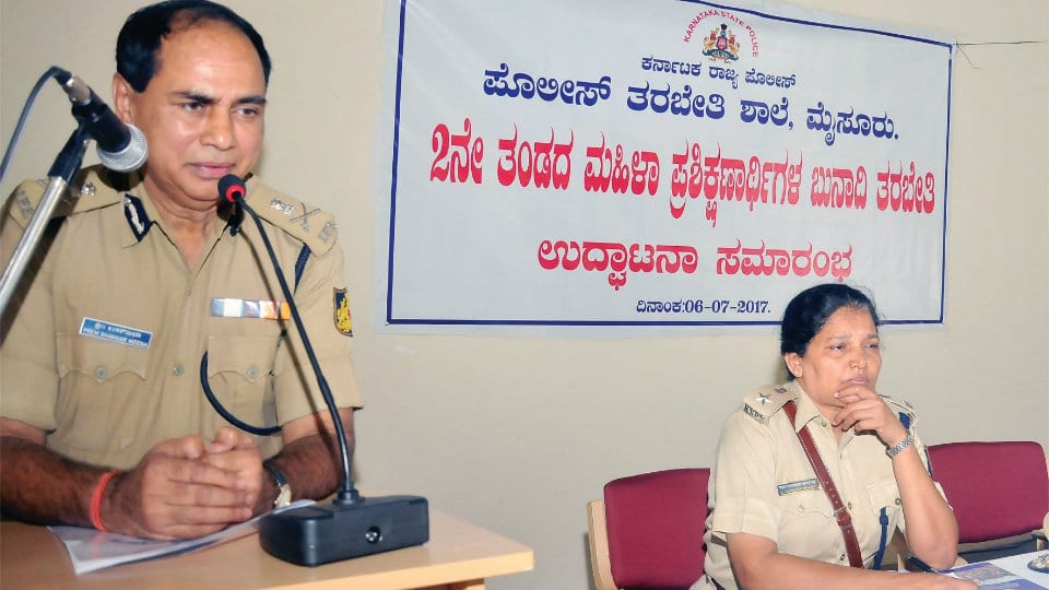 Training for 2nd batch of Women Police Constables begins