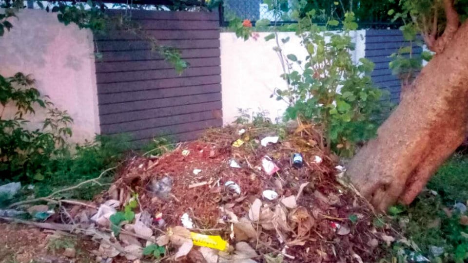 Will this garbage pile at Yadavagiri be cleared?