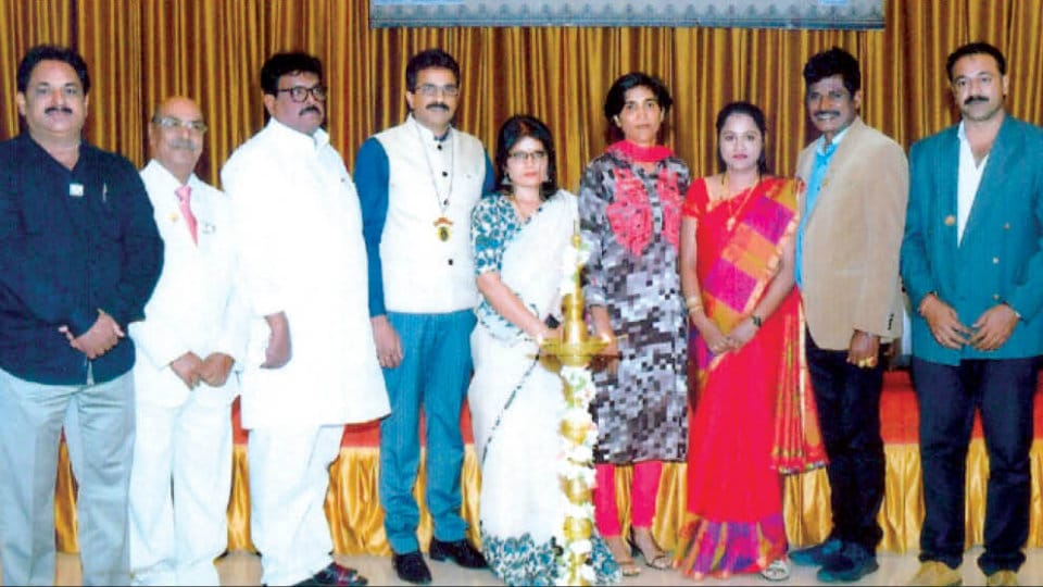 Installation of new teams for Lions Clubs in Mysuru: Lions Club of Mysore Mid-town