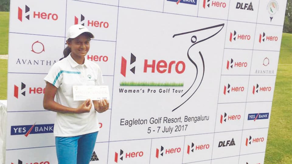 Golf-Hero Women’s Pro-Golf Tour 2017: Pranavi wins her maiden amateur title
