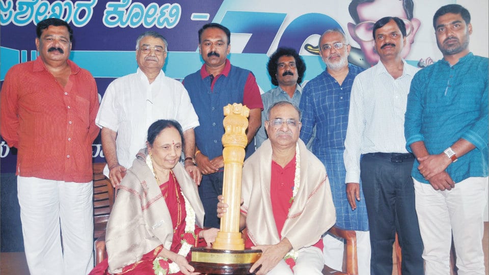 Rajashekar Koti feted on his 70th birthday