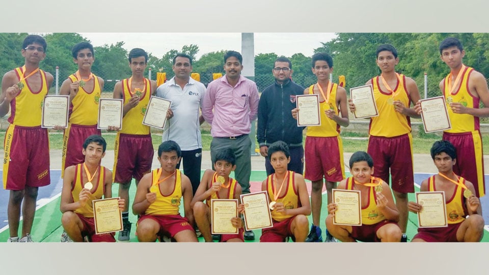 District Level U-17 Basketball Tournament: Sri Ramakrishna Vidyashala triumphs