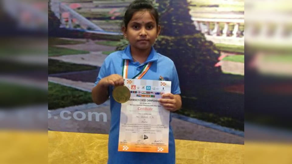 Commonwealth Chess Championship: Mandya’s Shefali wins gold