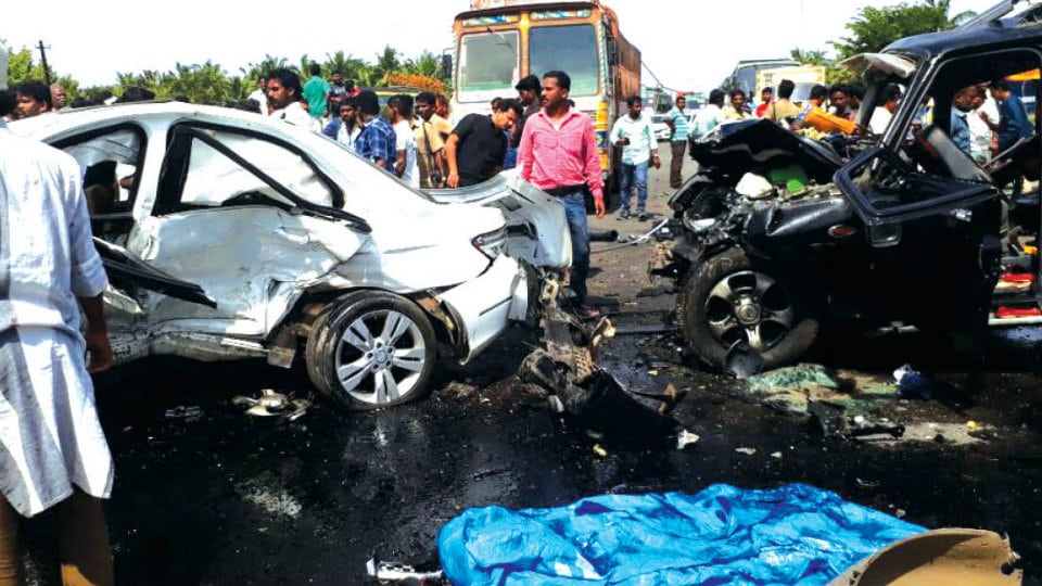 Demonic accident claims six lives near Vellore