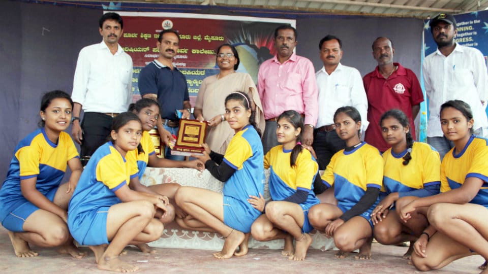 Taluk-level PU Women’s Sports: Teresian PU College wins kabaddi title