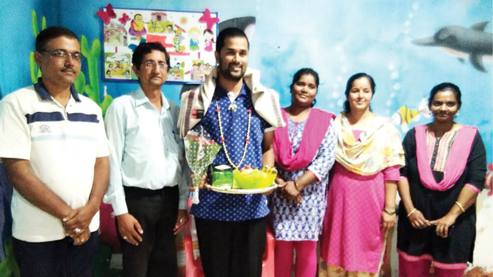 Chess champion Vijayeendra feted