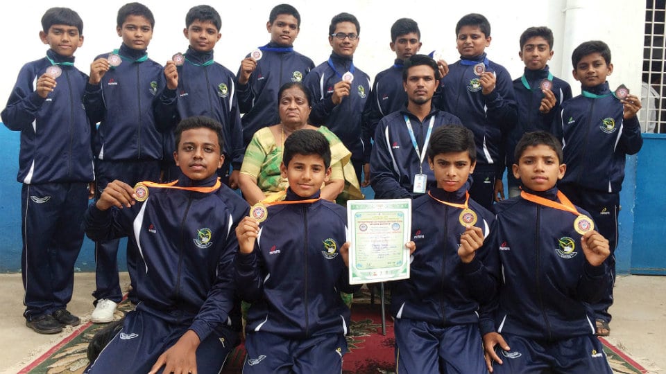 Citizen convent students  excel in wrestling
