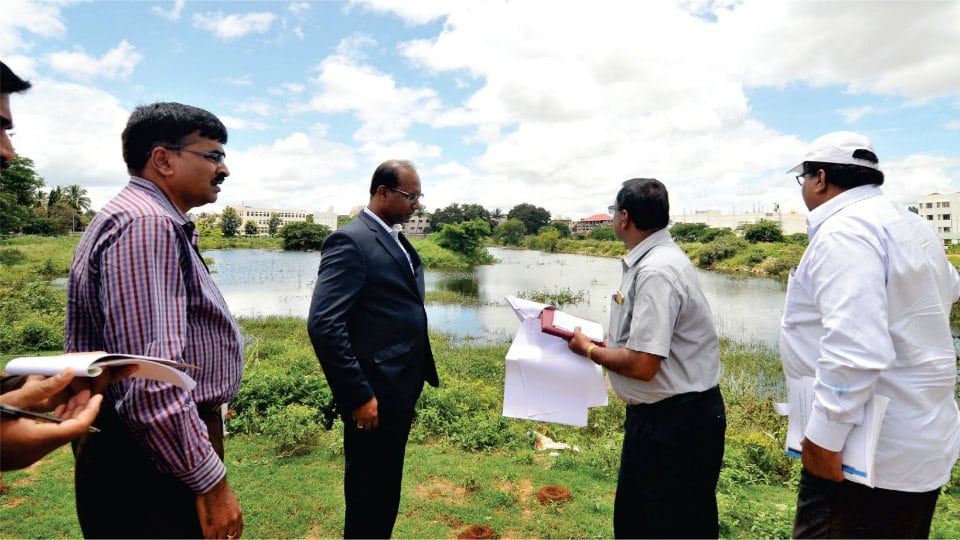 DC inspects development works at Lake