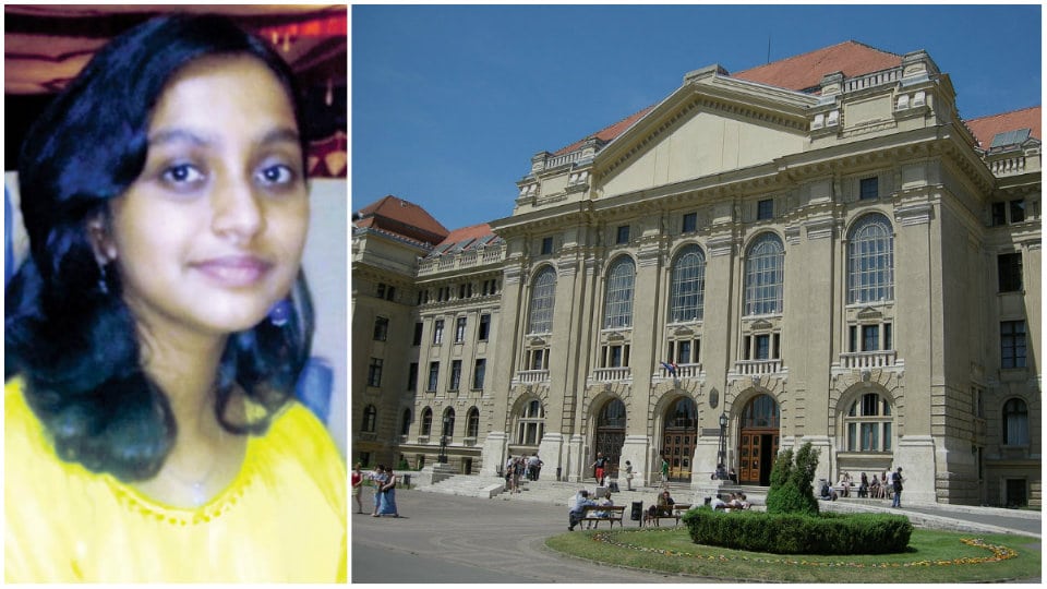 City girl gets scholarship to study Biological Sciences in Hungary