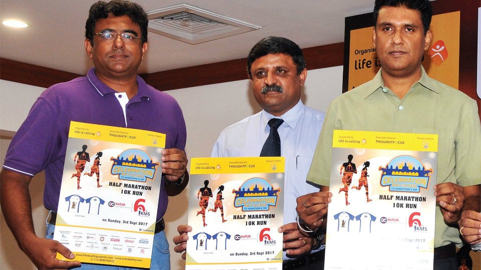 Celebration Mysore Run on Sept. 3