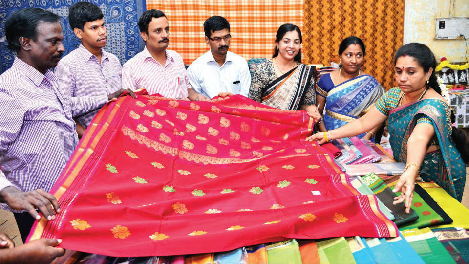 Co-optex saree expo attracts city women