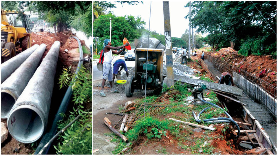 With Dasara round the corner: Hotchpotch works across city, a bane for residents