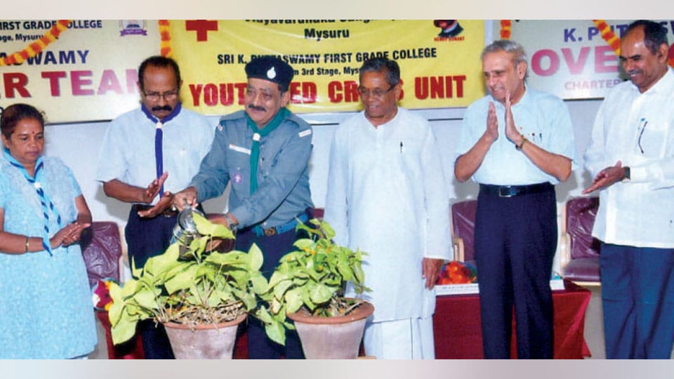 Scouts and Guides, Red Cross Units inaugurated