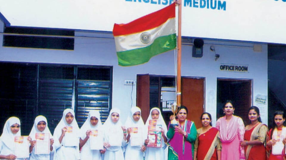 Tricolour flies high: Classic HPS and High School, Udayagiri