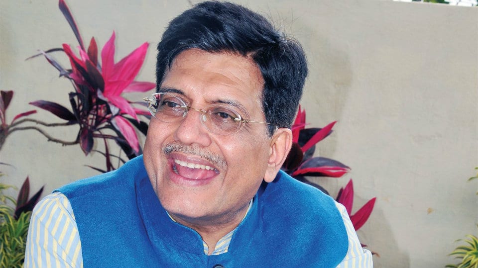 In BJP, positions are decided on merit, not on surname: Piyush Goyal