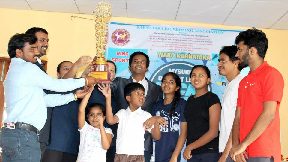 Mysuru District Kickboxing Championship: Vijay Academy bags 23 Gold Medals
