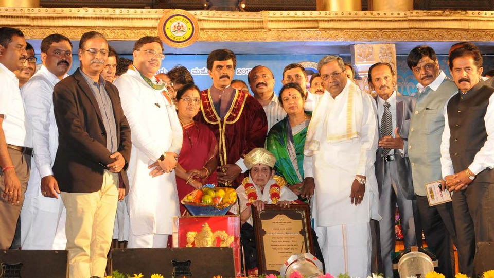 Vidushi Rajamma Keshavamurthy conferred State Music Award