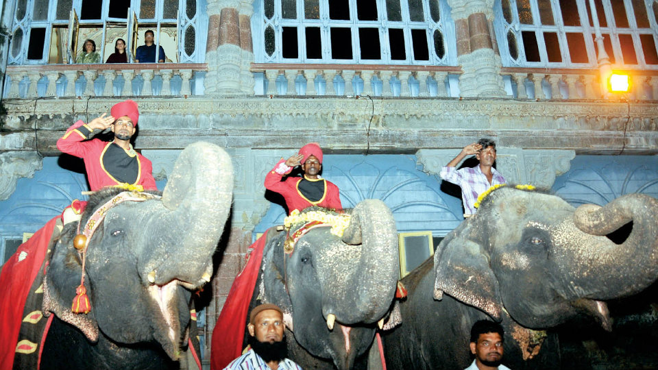 Gokulashtami celebrations at Mysore Palace