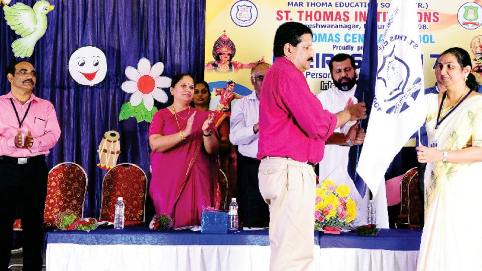 Cultural exchange at St. Thomas School