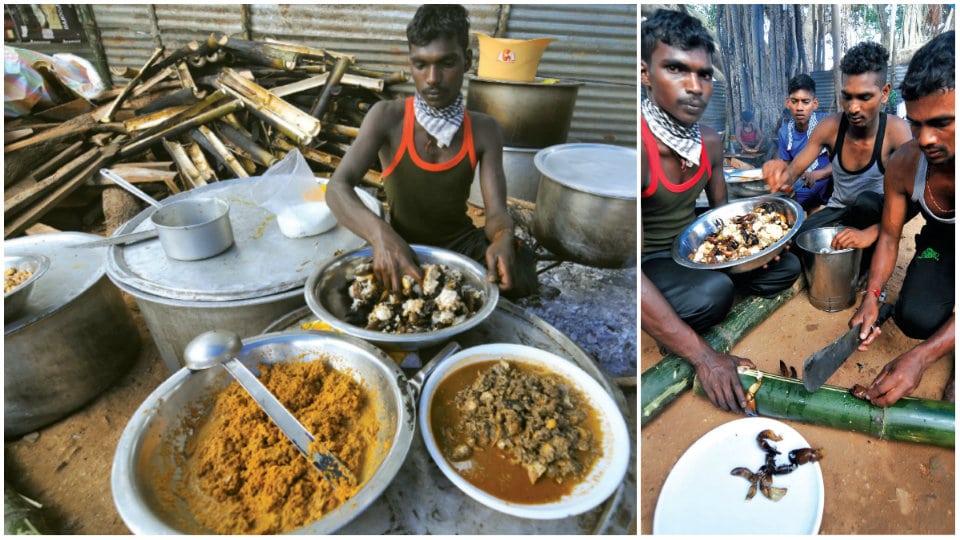 Nalli Saaru, Mudde next popular delicacy after Bamboo Biriyani