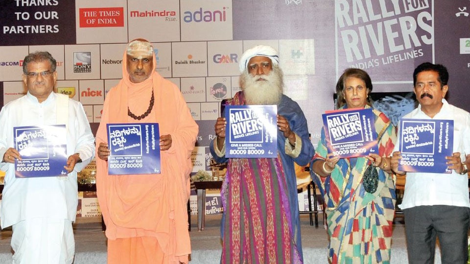 Mere worshipping Rivers as Mother will not save them, says Jaggi Vasudev